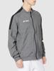 Yonex Jacket Knit Shirt Gray S Warm-up (Fit Style) Men's (010)