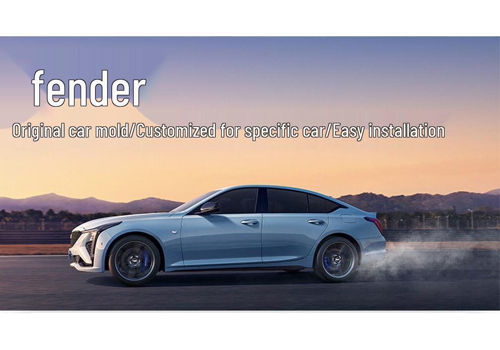Cadillac CT5 Mud Flaps (2020-2021) - Car Mud and Sand Guards