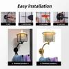 Rustics Inspire Towel Rack With Integrated Candle Holder for Farmhouses or Bohemians Home Decoration