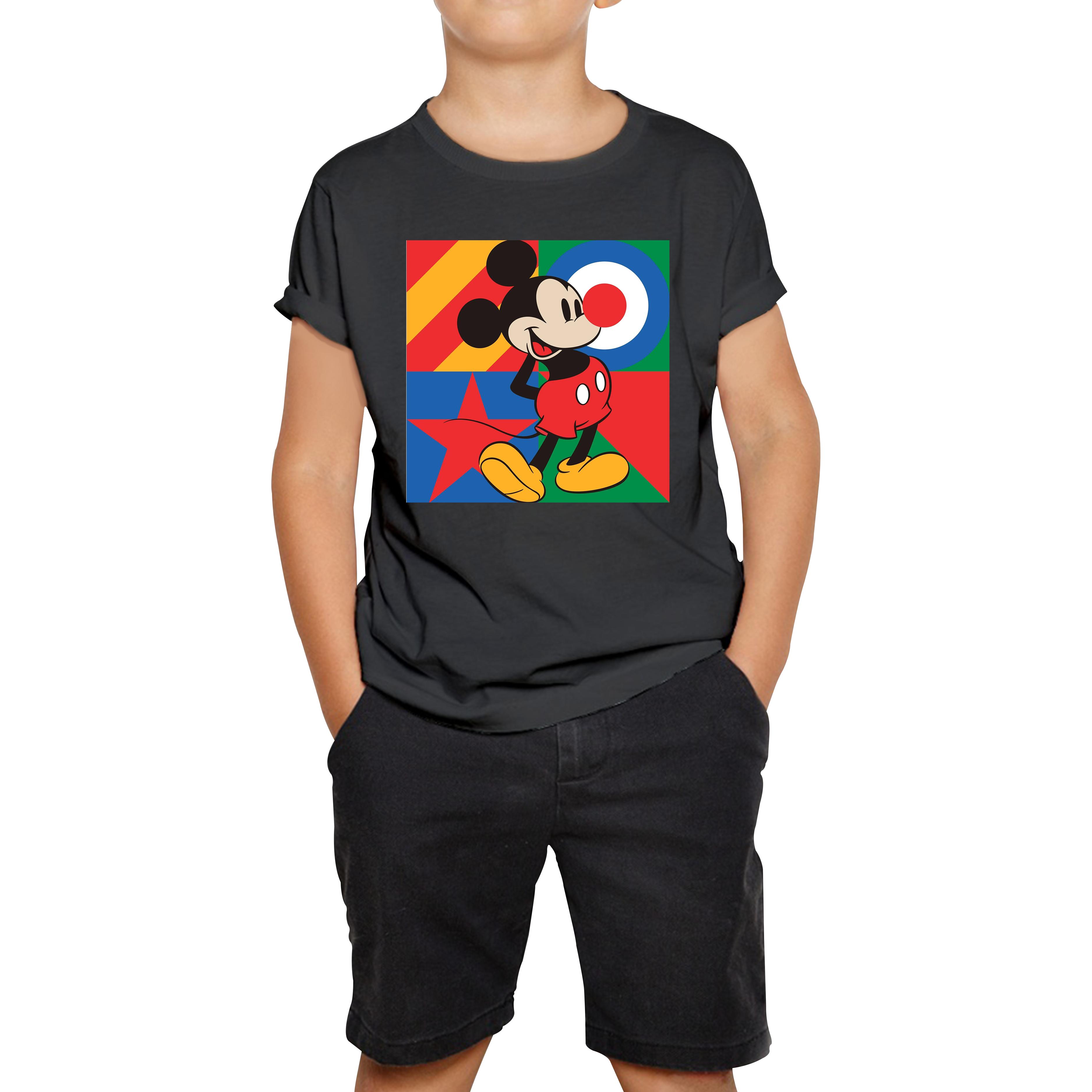Mickey Mouse Disney Red Nose Day Kids T Shirt 140