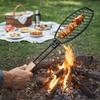 Folding Handle Grilled Fish Net Nonstick Barbecue Mesh Grilling Basket  DIY Cooking