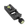 Aluminium Alloy Camera Clamp Long Board Clip Seat Universal Quick Release Plate NNR100/NNR100S Optional Clamp Mount