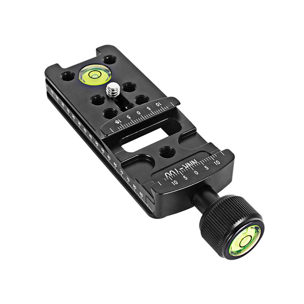 Aluminium Alloy Camera Clamp Long Board Clip Seat Universal Quick Release Plate NNR100/NNR100S Optional Clamp Mount