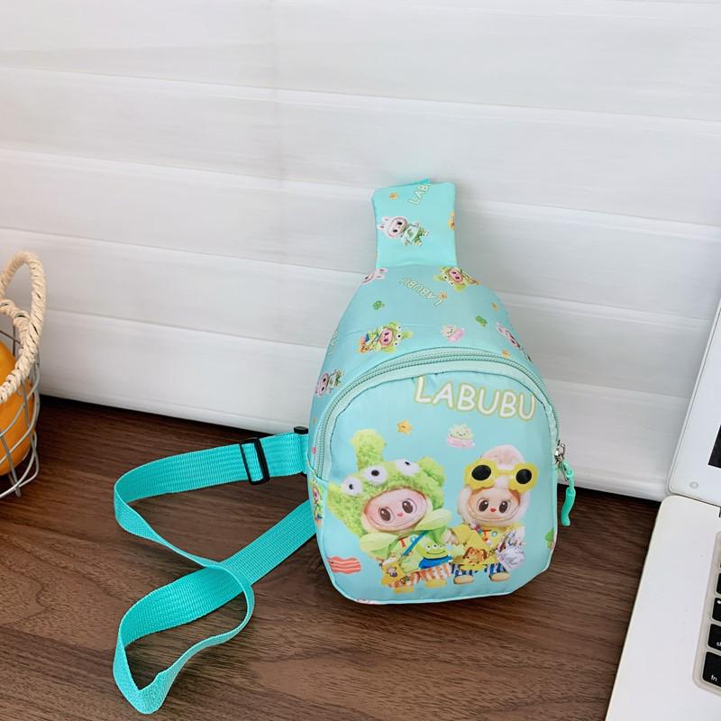 Tecknad Crossbody Bröstväska för Flickor: Nytt modernt myntfodral