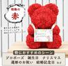 [USED] Large Rose Teddy Bear with Red Rose