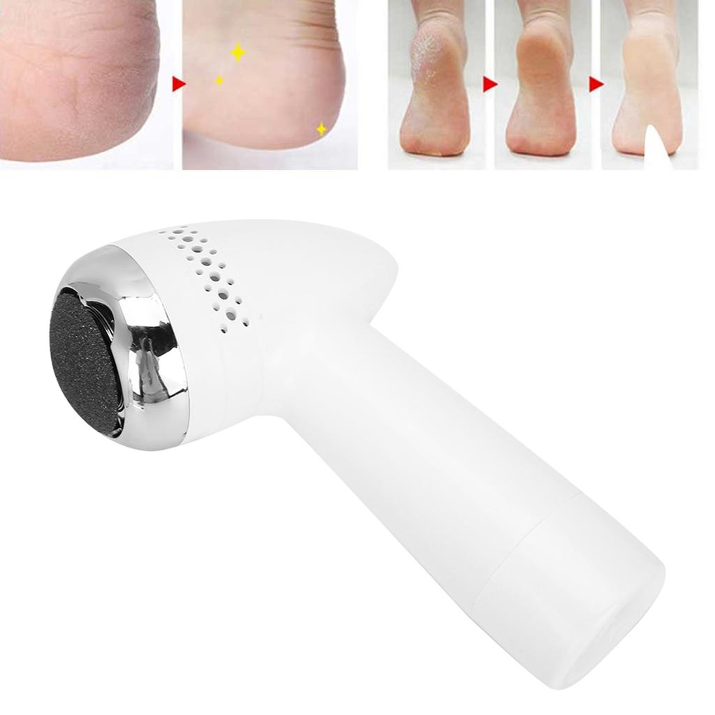 Electric Foot File Grinder Dead Skin Callus Remover Pedicure Heel Machine Foot CareSilver