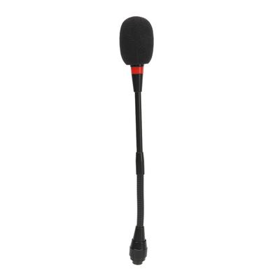 9.8in Professional Gooseneck Microphone Flexible Desktop Gooseneck Condenser Microphone for