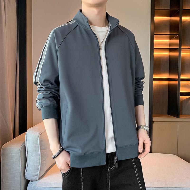 Jacket men's color blocking 2025 autumn and winter new men's youth windproof fashion casual top jacket trend