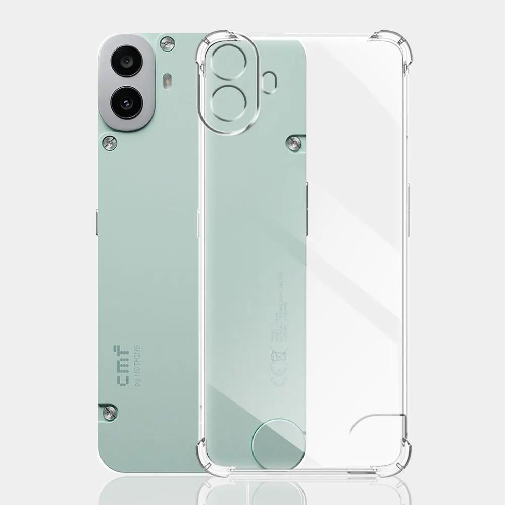 Case For Nothing CMF Phone 1 Case Clear Silicone Soft Phone Fundas For Nothing CMF Phone 1 Transparent Shockproof Protect Cover