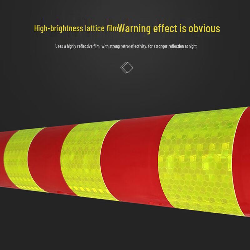 70CM Reflektierender Plastik-Verkehrspoller