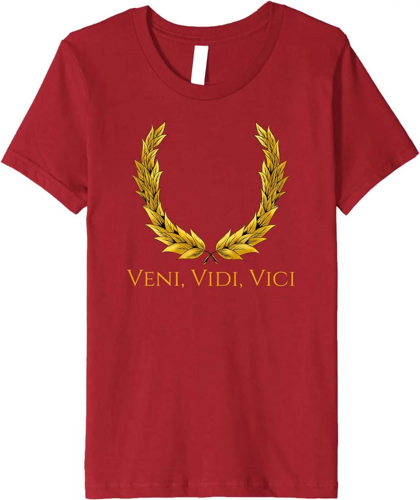 Julius Caesar Latin Quote Ancient Rome Legion T Shirt New 100% Cotton Short Sleeve O-Neck T-shirt Casual Mens Top