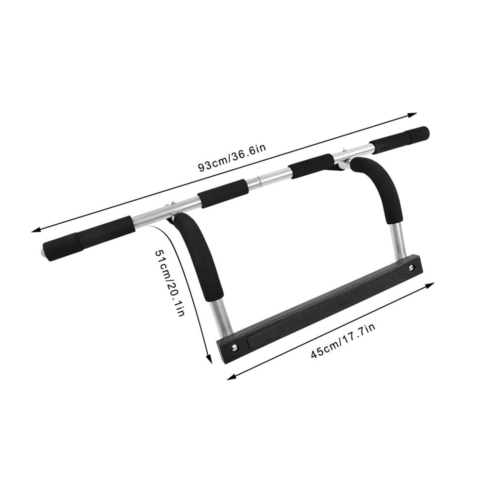 Indoor Door Pull Up Chin?Up Trainer Horizontal Bar Arm Training Exercise Fitness Equipment