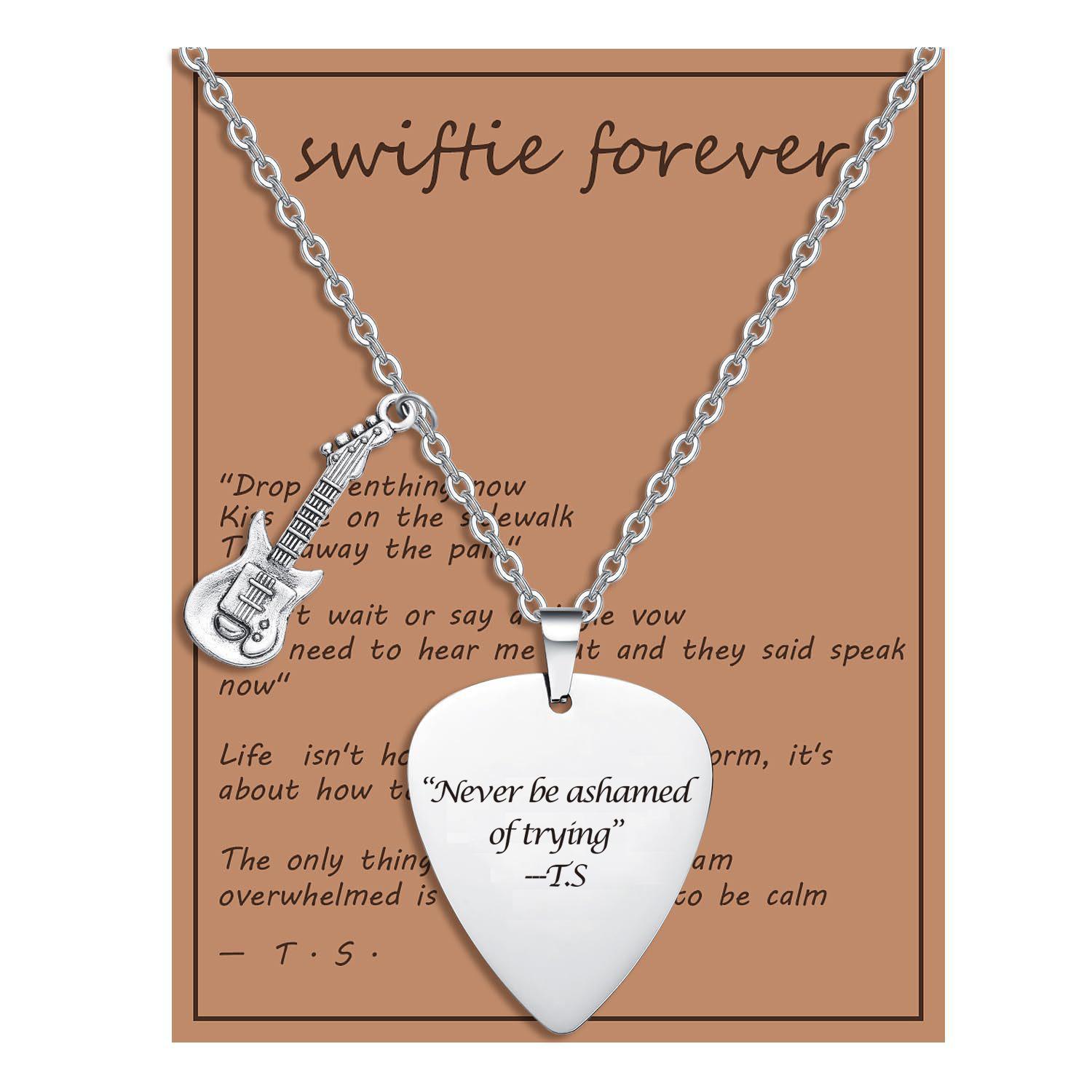 

COTATI Цитаты Медиатор Ожерелье Одежда Ювелирные аксессуары Вдохновленные фанаты Подарочные товары