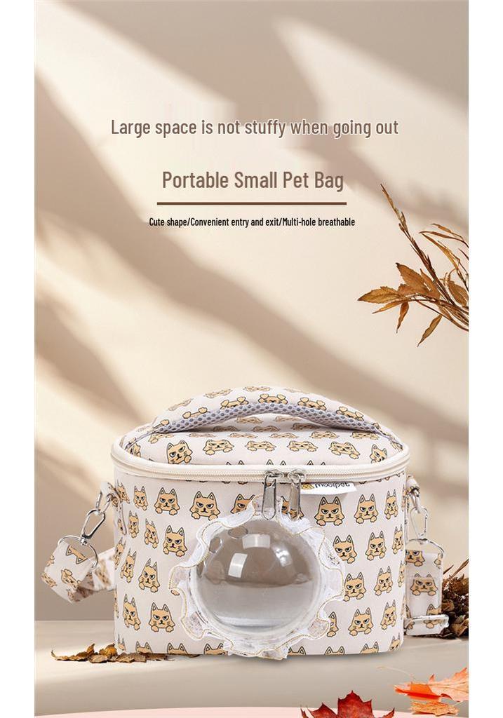 Portable Lightweight Pet Carrier Bag for Small Animals: Sugar Gliders, Guinea Pigs, and Hamsters