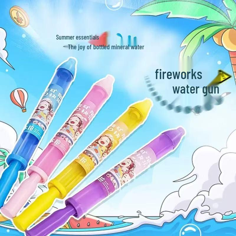 New Fireworks Water Gun - Advanced Manual Pumping Creative Fun Outdoor Toy for Kids