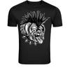 Punk Bulldog Mohawk T-Shirt - Rocker Dog Graphic Tee