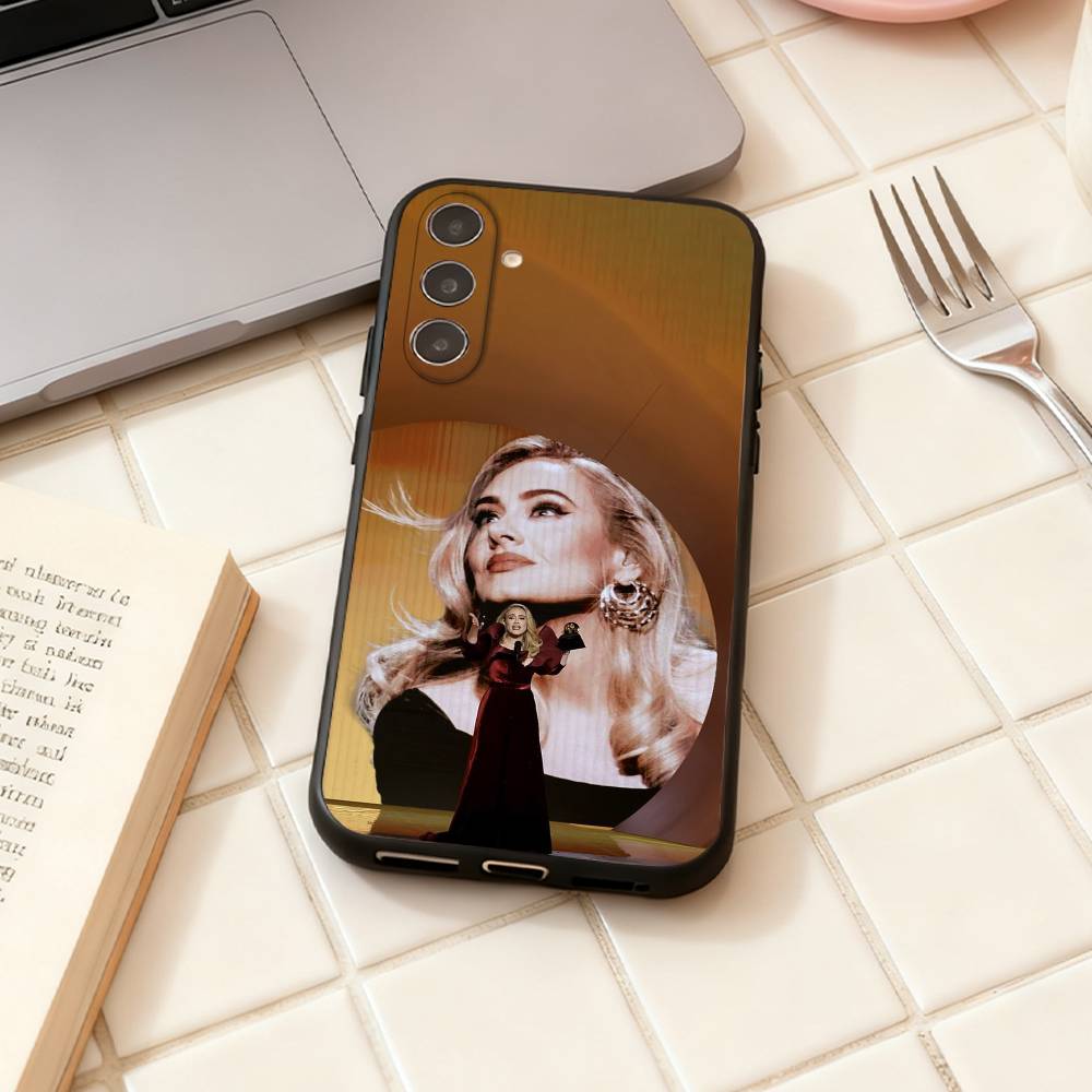 Singer A-Adele phone Case For Samsung Galaxy A73,A72,A71,A70,A53,A52,A51,Others Soft Black Shell