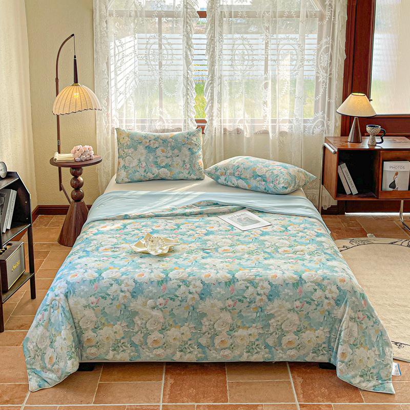 Letní deka Cool Ice Silk typu A: Lze prát v pračce, lehký, komfortní klimatizace"