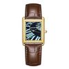 HONMIN Luxury Style Roman Dial Tank Ultra-Thin Rectangular Elegant Men's Quartz WaterProof Watch