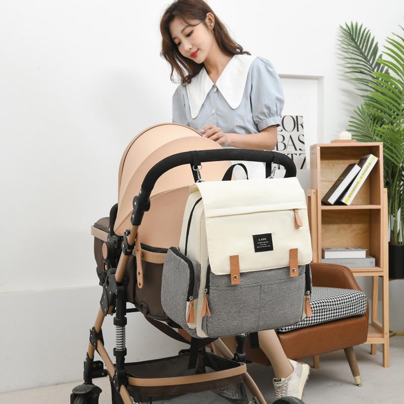 Mummy's Large Capacity Multifunctional Baby Bag - Double Shoulder Design for Moms