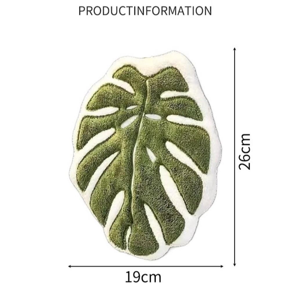 Cartoon Leaf Kitchen Handkerchief Absorb Water Cleaning Cloth New Hand Towel  Kitchen