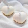2pcs 3D Love Heart Silicone Mold Aroma Plaster Candle Mould DIY Dessert Mousse Baking Pastry Candy Moulds Cake Decoration