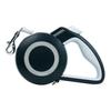 Retractable Dog Leash, 360 Tangle-free Heavy Duty Reflective Walking Dog Leash Ribbon With Anti-slip-black