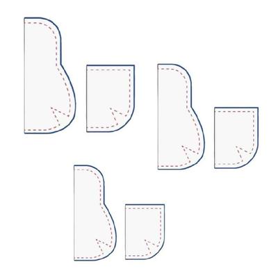 Cartamodello da Cucito con Design Ergonomici Strumento Accessorio per Artigianato Tessile