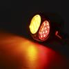 Motorcycle LED Turn Signal Light Brake Lamp Metal Shell Blinker Flashers 12V 4 WiresBlack