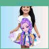 Kpop Hunter Girls 3d Devil Dress New Summer Linen Cute Casual Fashion Bestseller For Children