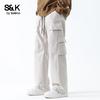 Baleno S&K Men's Straight Fit Cargo Pants