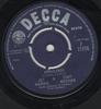 7inch Record JET HARRIS & TONY MEEHAN - Applejack F11710 Decca 1963 UK Rock Used