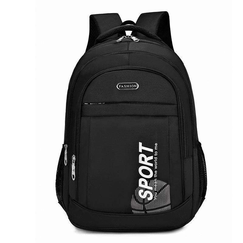 Large capacity backpack men's new fashion backpack high school schoolbag outdoor travel bag commuter computer bag