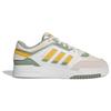 Adidas Originals Drop Step Comfortable Versatile Non-Slip Shock Absorbing Durable Low-Top Skate Shoes Men Sneakers White Brown Green IF2610