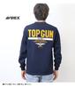 AVIREX TOP GUN Long Sleeve T-Shirt 783-3930017 (Size M, 120 Navy)