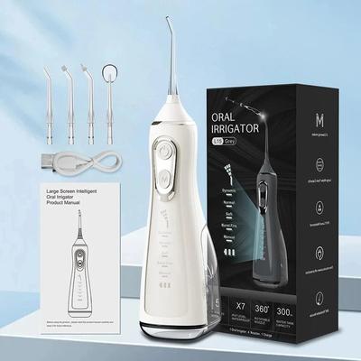 5 Modes Portable Oral Irrigator Pick Water Flosser Dental 360° Rotated Jet For Mouth Washing Machine Cleaning Teeth Thread Flos