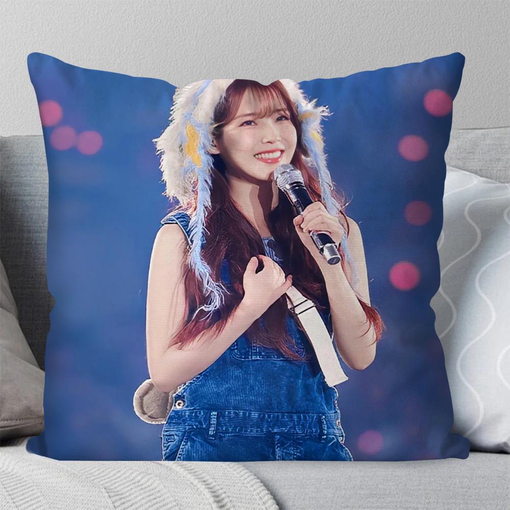 1pc Korean Singer IU Pillow Case Square Pillow Bedroom Sofa Leisure Comfort Cushion Car Living Room Home Decoration 40X40