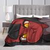 Anime Meru Blanket  Camping Flannel Throw Blanket For Outdoor Super Warm Customized Quality Bedspread Birthday Gift
