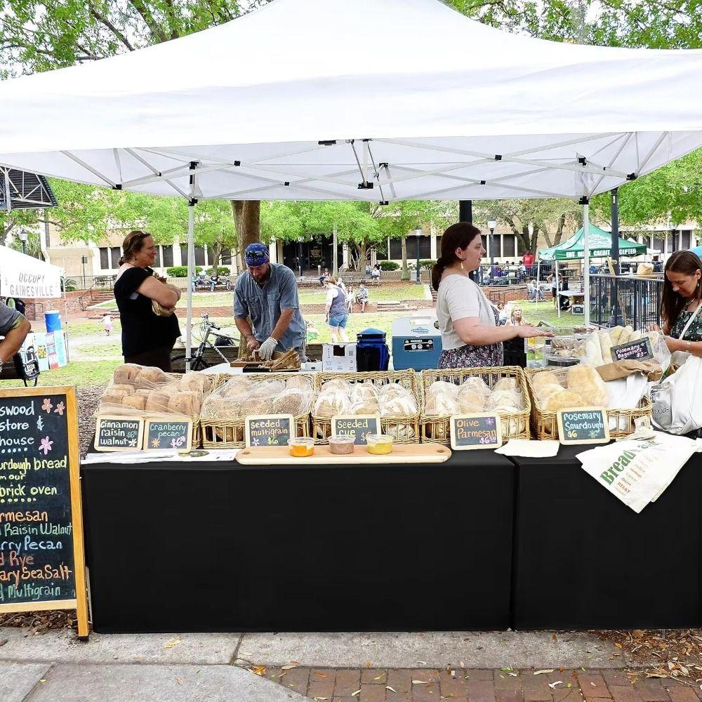 Spandex Table Cover Solid Color Sign-In Table Cloth Easy To Clean Stretch Tablecloth  Wedding Party