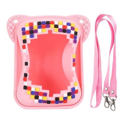 Custodia in silicone per Bitzee Interactive Toy Digital Pet con cordino antigraffio