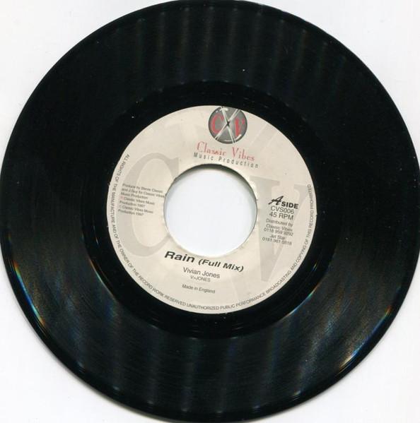 

7inch Record VIVIAN JONES Rain CSV006 Classic Vibes M 1997 UK Reggae Ska Dub Used
