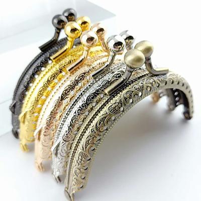 8,5 cm runder Metallrahmen, Geldbörsengriff, Clutch-Tasche, Handtaschenverschluss, Schloss, Taschen-Hardware