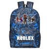 Roblox Pattern Kids School Backpack With Large Capacity And Durable Nylon Material