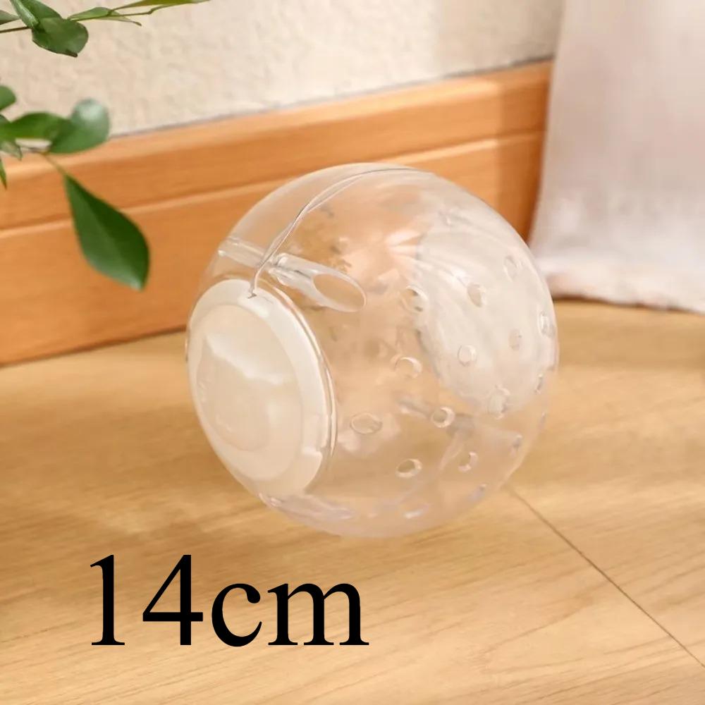 Hamsterkugel, Bewegungsspielzeug, Laufball, Klare Plastikkugeln Hamsterkäfig Zubehör für kleine und mittlere Hamster, Syrische Zwerghamster