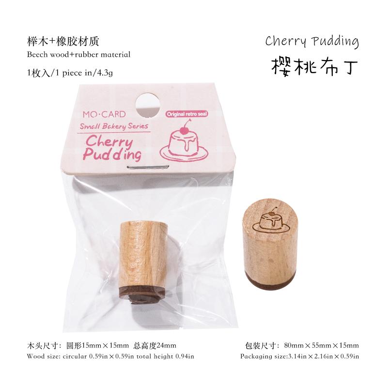

1 pc Vintage Coffee Bread Wooden Rubber Stamp Bottle Shape DIY Decor Scrapbooking Albums Wood Seal Daily Planner Stationery