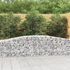 VidaXL 5x Arched Gabion Baskets Arched Gabion Cages Gabion Walls Garden Fences Terrace Outdoor 3145933