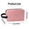 Large Thickened Water Resistant Fabric Cosmetic Organizers Pouches For Travel Toiletries Camera Digital Accessories Storage