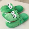 TikTok Style Funny Crocodile Mouth-Opening Fish Slippers - Xiao Di Crocodile Slippers for Dancing