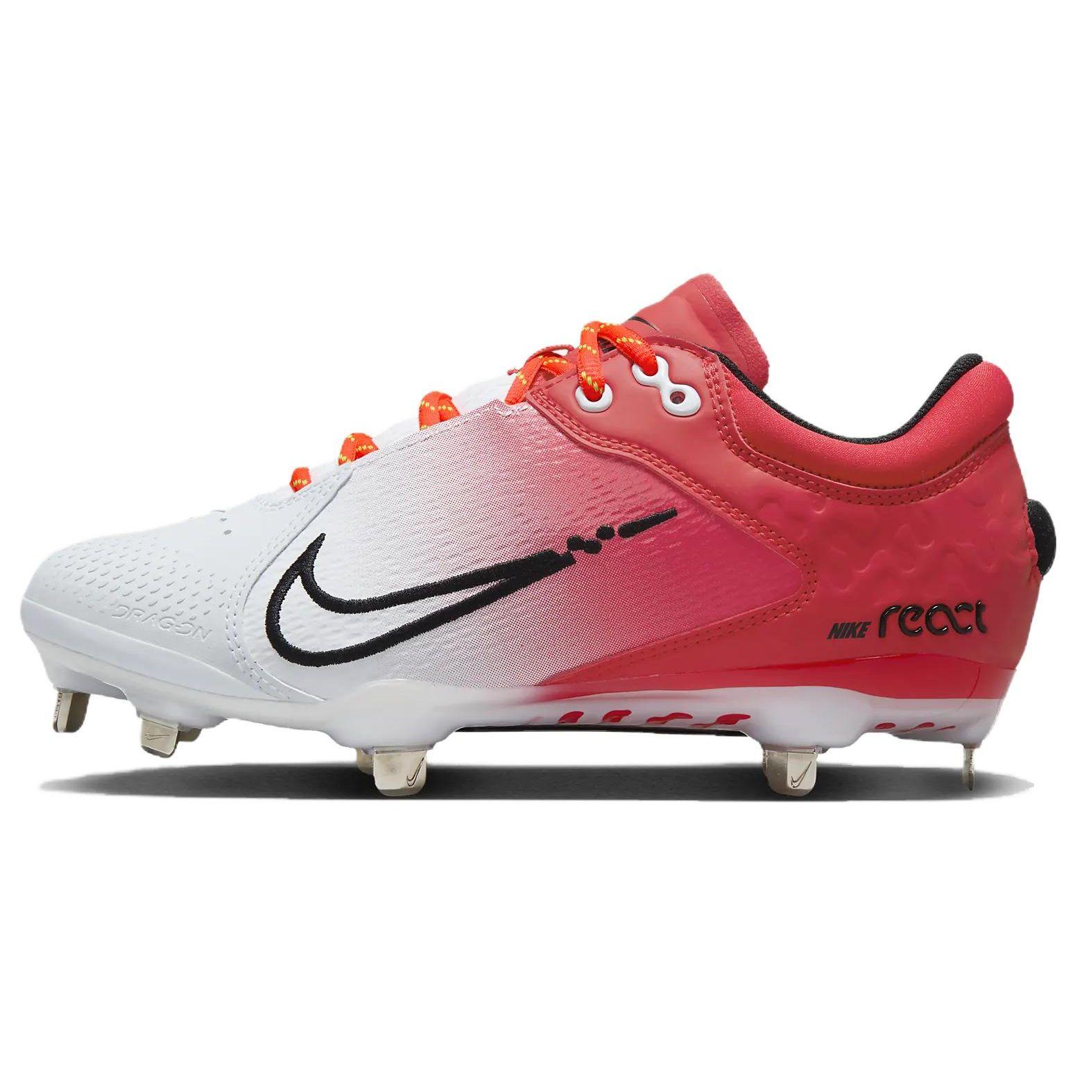 

Nike Hyperdiamond 4 Удобная амортизация Прочные низкие тренировочные кроссовки Женские кроссовки Красный Белый CZ5917-600 40