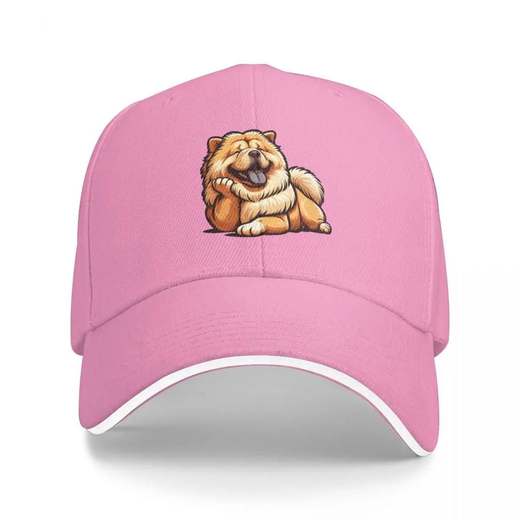 Chow Chow Cute Dog Funny Chow Art Baseball Cap Wild Ball Hat Sailor Cap for Men Hat Man Luxury Ball Cap Hats Man Women's